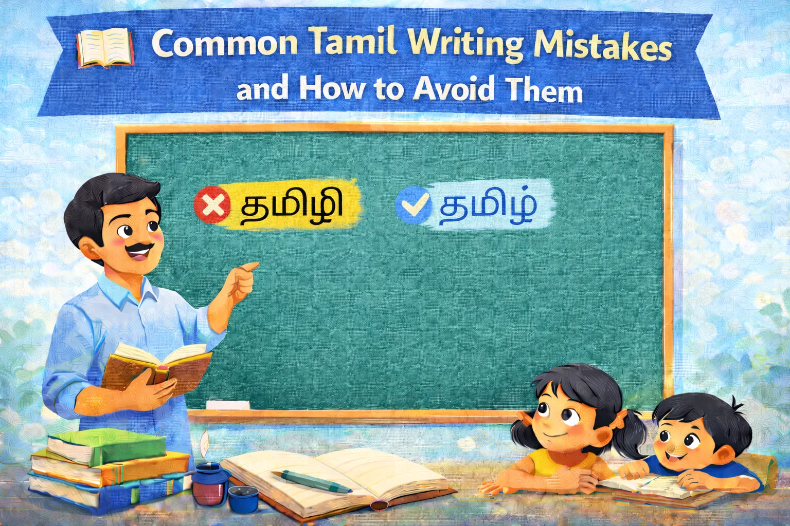 10 Common Tamil Grammar Mistakes and How to Fix Them