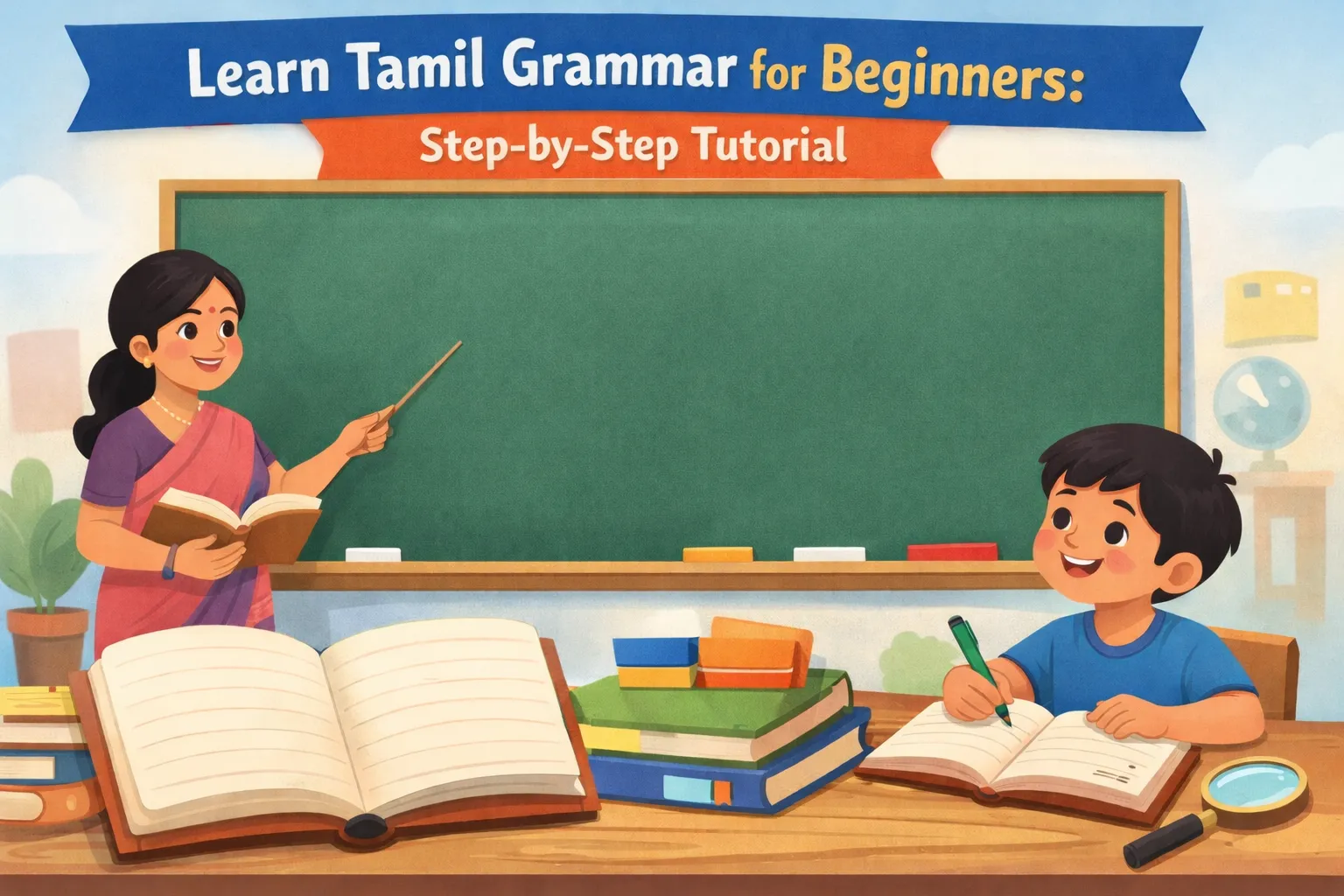 Learn Tamil Grammar for Beginners: Step-by-Step Tutorial