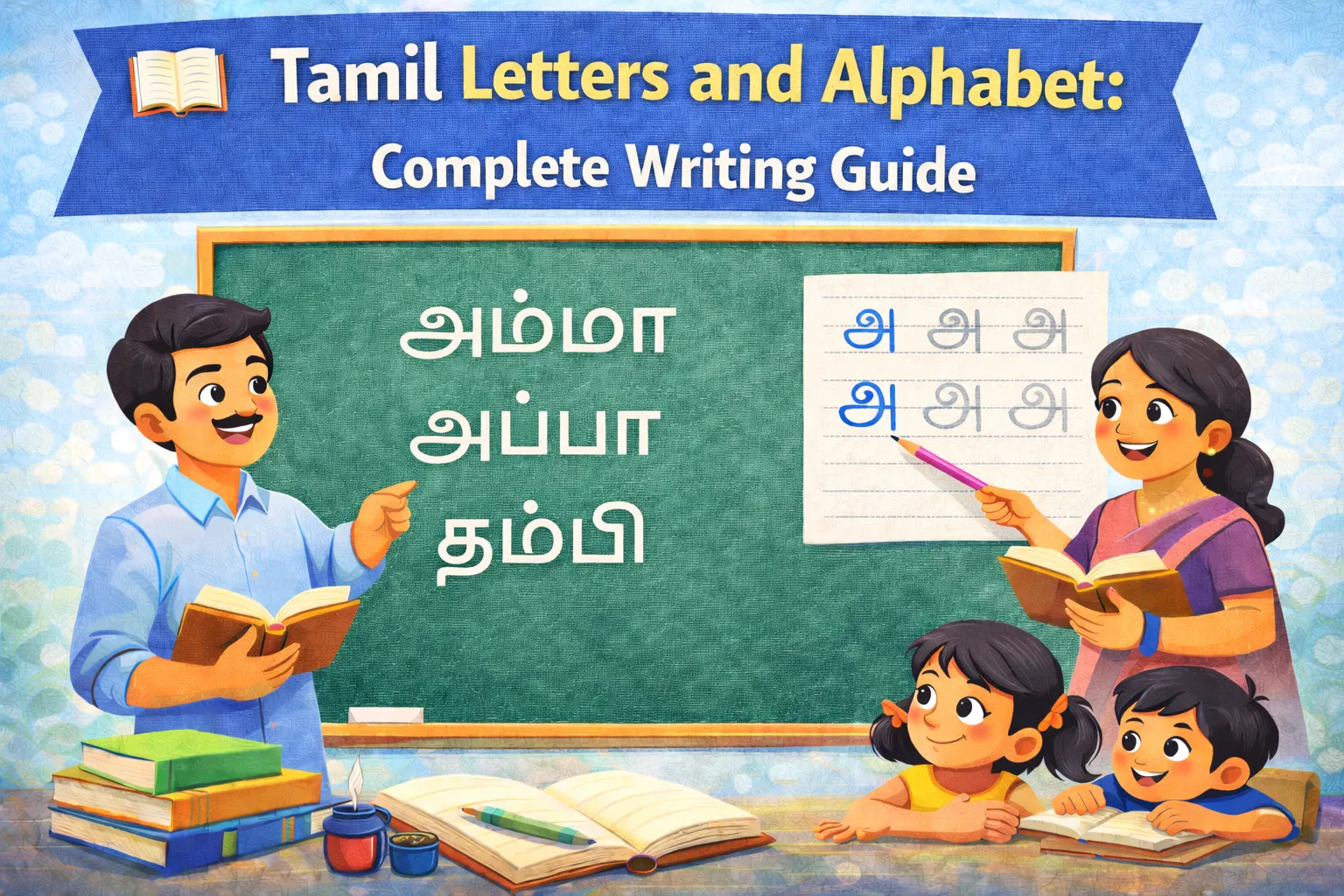 Tamil Letters and Alphabet: Complete Writing Guide