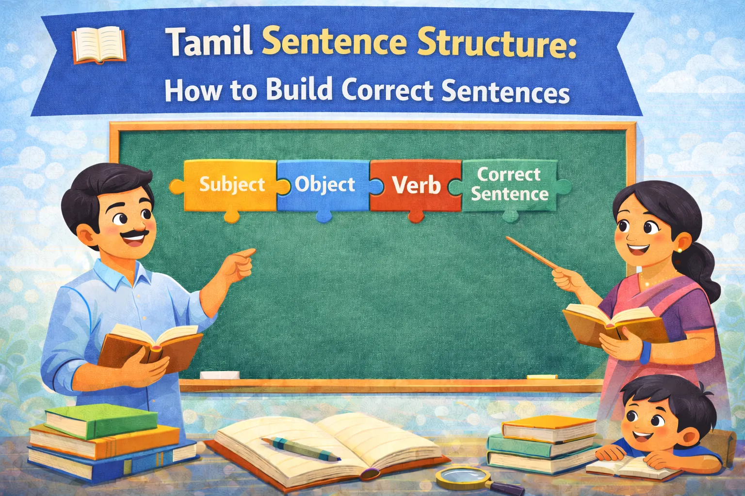 Tamil Sentence Structure: How to Build Correct Sentences