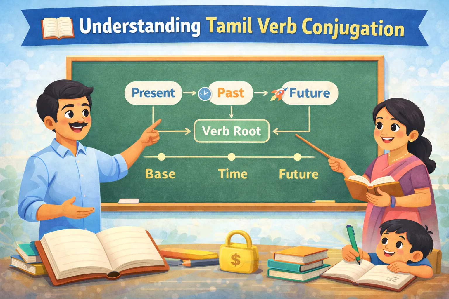 Understanding Tamil Verb Conjugation